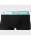Bóxer Calvin Klein Icon -3 Pack- Cotton Stretch (Negro Cint. Azul, Gris y Roja)