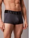 Bóxer Calvin Klein -3 Pack- Intense Power Microfibra (Negro Logo Blanco, Azul y Gris)