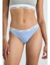 Biquíni Braga Calvin Klein -3 Pack- Carousel (Azul, Verde e Branco às Riscas)