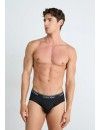 Slip Calvin Klein -3 Pack- Micro Stretch (Rojo, Gris y Negro)