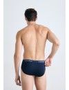 Slip Calvin Klein -3 Pack- Micro Stretch (Marino, Azul y Celeste)