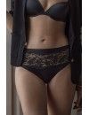 Braguita Janira Brislip Angie Microfibra con Encaje (Negro y Piel)