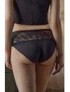 Braguita Janira Brislip Angie Microfibra con Encaje (Negro y Piel)