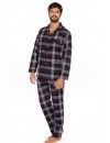 Pijama de Hombre Guasch Abierto Tejido Viella Estampado Cuadros