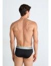 Slip Calvin Klein Brused Micro Stretch (Rojo, Negro y Gris)