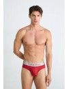 Slip Calvin Klein Brused Micro Stretch (Rojo, Negro y Gris)