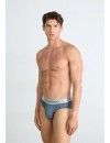 Slip Calvin Klein Brused Micro Stretch (Rojo, Negro y Gris)