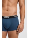 Bóxer Boss Power -3 Pack- Cotton Stretch (Azul multicolor)