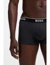 Bóxer Boss Power -3 Pack- Cotton Stretch (Rojo, Marengo y Negro)