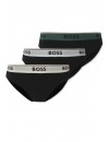 Slip Boss Power -3 Pack- Algodão Stretch (Preto, Marinho e Caqui)