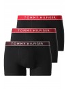 Boxer Tommy Hilfiger -3 Pack- Assinatura Cotton Essentials (Azul, Marinho e Fantasia)