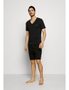 Camiseta Interior Calvin Klein CK One -2 Pack- Cuello Pico (Negra)