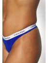 Tanga Calvin Klein -3 Pack- Carousel (Azul, Verde y Blanco a Rayas)