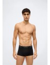 Bóxer Calvin Klein -3 Pack- Icon Cotton Stretch (Negro Cint. Negra, Gris y Roja)