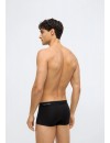Bóxer Calvin Klein -3 Pack- Icon Cotton Stretch (Negro Cint. Negra, Gris y Roja)