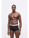 Bóxer Calvin Klein -3 Pack- Intense Power Microfibra (Negro Logo Blanco, Azul y Gris)