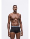 Bóxer Calvin Klein -3 Pack- Intense Power Microfibra (Negro Logo Blanco, Azul y Gris)