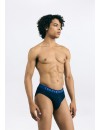 Slip Tommy Jeans -3 Pack- Original 1985 (Preto, Cinza e Azul Claro)