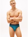 Slip Tommy Jeans -3 Pack- Original 1985 (Preto, Cinza e Azul Claro)