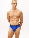 Slip Tommy Jeans -3 Pack- Original 1985 (Preto, Cinza e Azul Claro)