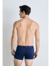 Boxer Tommy Hilfiger -3 Pack- Assinatura Cotton Essentials (Azul, Marinho e Fantasia)