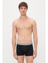 Boxer Tommy Hilfiger -3 Pack- Assinatura Cotton Essentials (Azul, Marinho e Fantasia)