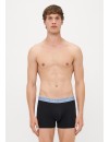 Boxer Tommy Hilfiger -3 Pack- Assinatura Cotton Essentials (Azul, Marinho e Fantasia)