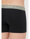 Boxer Tommy Hilfiger -3 Pack- Assinatura Cotton Essentials (Azul, Marinho e Fantasia)