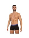 Boxer Tommy Hilfiger -3 Pack- Assinatura Cotton Essentials (Azul, Marinho e Fantasia)