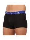 Boxer Tommy Hilfiger -3 Pack- Assinatura Cotton Essentials (Azul, Marinho e Fantasia)