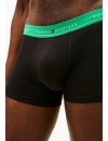 Bóxer Tommy Hilfiger -3 Pack- Signature Cotton Essentials (Negro Cint. Verde, Marino y Verde)