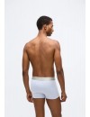 Bóxer Calvin Klein -3 Pack- Intense Power Microfibra (Negro Logo Blanco, Azul y Gris)