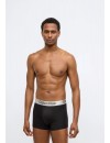 Bóxer Calvin Klein -3 Pack- Intense Power Microfibra (Negro Logo Blanco, Azul y Gris)