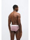 Slip Calvin Klein -3 Pack- Icon Cotton Stretch (Negro, Rosa y Fantasía)