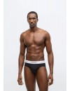 Slip Calvin Klein -3 Pack- Icon Cotton Stretch (Negro, Rosa y Fantasía)