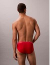 Bóxer Calvin Klein Icon -3 Pack- Cotton Stretch (Negro Cint. Azul, Gris y Roja)