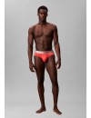 Slip Calvin Klein -3 Pack- Brused Micro Stretch (Gris, Verde y Naranja)
