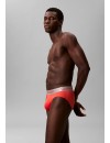 Slip Calvin Klein -3 Pack- Brused Micro Stretch (Gris, Verde y Naranja)