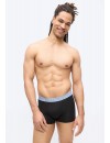 Boxer Tommy Hilfiger -3 Pack- Assinatura Cotton Essentials (Azul, Marinho e Fantasia)
