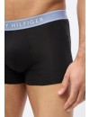 Boxer Tommy Hilfiger -3 Pack- Assinatura Cotton Essentials (Azul, Marinho e Fantasia)
