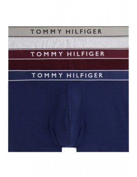 Bóxer Tommy Hilfiger -3 Pack- Everyday Essentials (Gris, Marino y Granate)