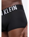 Bóxer Calvin Klein -3 Pack- Intense Power Microfibra (Negro Logo Blanco, Azul y Gris)