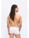 Bóxer Calvin Klein -3 Pack- Intense Power Microfibra (Negro Logo Blanco, Azul y Gris)
