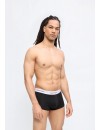 Bóxer Calvin Klein -3 Pack- Intense Power Microfibra (Negro Logo Blanco, Azul y Gris)