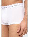 Bóxer Calvin Klein -3 Pack- Intense Power Microfibra (Negro Logo Blanco, Azul y Gris)
