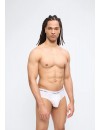 Slip Calvin Klein -3 Pack- Icon Cotton Stretch (Negro, Blanco y Fantasía)