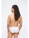 Slip Calvin Klein -3 Pack- Icon Cotton Stretch (Negro, Blanco y Fantasía)