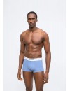 Bóxer Calvin Klein -3 Pack- Intense Power Microfibra (Negro Logo Blanco, Azul y Gris)