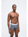 Bóxer Calvin Klein -3 Pack- Intense Power Microfibra (Negro Logo Blanco, Azul y Gris)