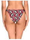 Bikini Dolores Cortés Copas Triangulares Extraíbles y Bikini Anudado (Estampado)